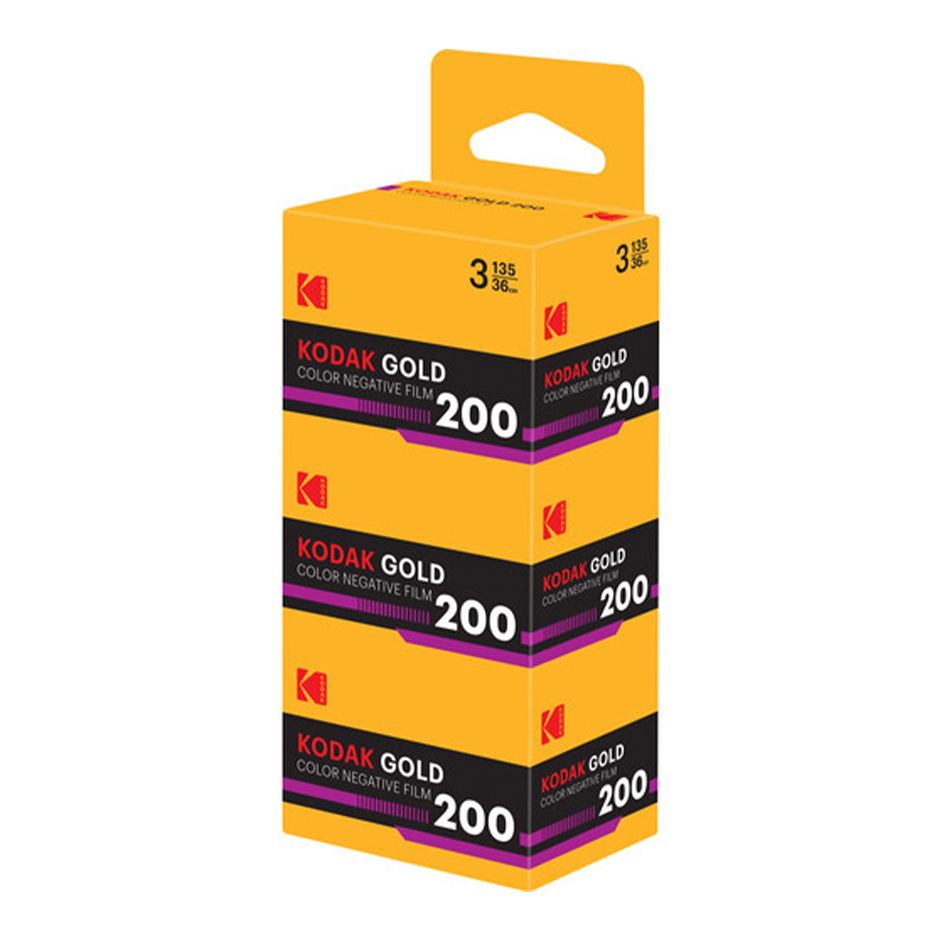 Kodak Gold 200 35mm Film (3 Pack) | PhotoLounge Philly