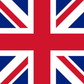 United Kingdom flag graphic representing UK passport and visa photo services at PhotoLounge.