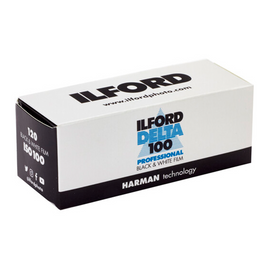 Ilford Delta 100 Professional Black and White Negative Film - 120 Roll Film (ISO 100)
