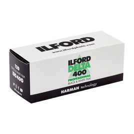 Ilford Delta 400 Professional Black and White Negative Film - 120 Roll Film (ISO 400)