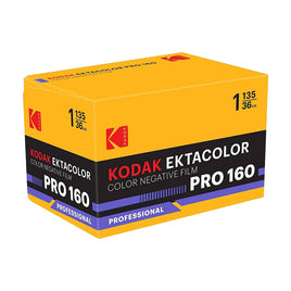 Kodak Eastman EKTACOLOR PRO 160 Color Negative Film - 35mm Roll Film, 36 Exposures, Single Roll (ISO 160)