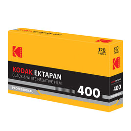 Kodak Eastman EKTAPAN 400 Black and White Negative Film - 120 Roll Film, Single Roll (ISO 400)
