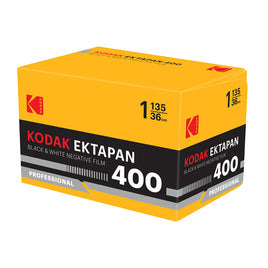 Kodak Eastman EKTAPAN 400 Black and White Negative Film - 35mm Roll Film, 36 Exposures (ISO 400)