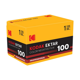 Eastman Kodak Professional Ektar 100 Color Negative Film - 35mm Roll Film, 36 Exposures (ISO 100)