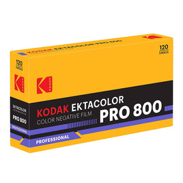 Kodak Eastman EKTACOLOR PRO 800 Color Negative Film - 120 Roll Film, Single Roll (ISO 800)