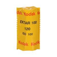 Kodak Eastman Professional Ektar 100 Color Negative Film - 120 Roll Film, Single Roll (ISO 100)