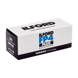 Ilford FP4 Plus Black and White Negative Film - 120 Roll Film (ISO 125)