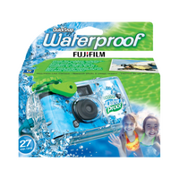 FUJIFILM QuickSnap 800 Waterproof - Single Use Disposable Camera, 27 Exposures (ISO 800)