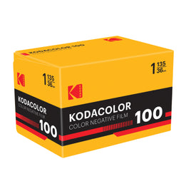 Kodak Kodacolor 100 Color Negative Film - 35mm Roll Film, 36 Exposures (ISO 100)
