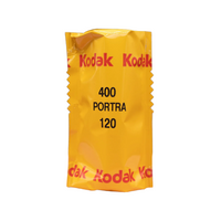 Kodak Professional Portra 400 Color Negative Film - 120 Roll Film, Single Roll (ISO 400)