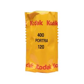 Kodak Professional Portra 400 Color Negative Film - 120 Roll Film, Single Roll (ISO 400)