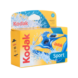 Kodak Underwater Sport Camera - Single Use Disposable Camera, 27 Exposures (ISO 800)