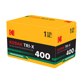 Eastman Kodak Tri-X 400 Black and White Negative Film - 35mm Roll Film, 36 Exposures (ISO 400)