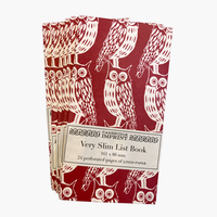 Cambridge Imprint Very Slim List Book