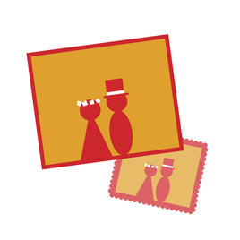 Icon showing archival print reproduction services from PhotoLounge Philadelphia, with vintage photos restored and reprinted on matching paper.