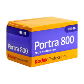 Kodak Professional Portra 800 Color Negative Film - 35mm Roll Film, 36 Exposures (ISO 800)