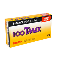 Kodak Professional TMax 100 Black and White Negative Film - 120 Roll Film, Single Roll (ISO 100)