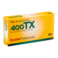Kodak Professional TMax 400 Black and White Negative Film - 120 Roll Film, Single Roll (ISO 400)
